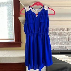 Royal blue girls dress